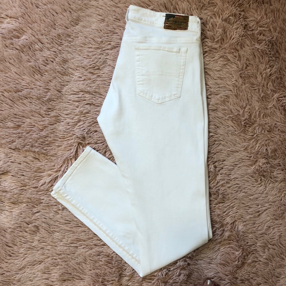 Ralph Lauren White Skinny Jeans